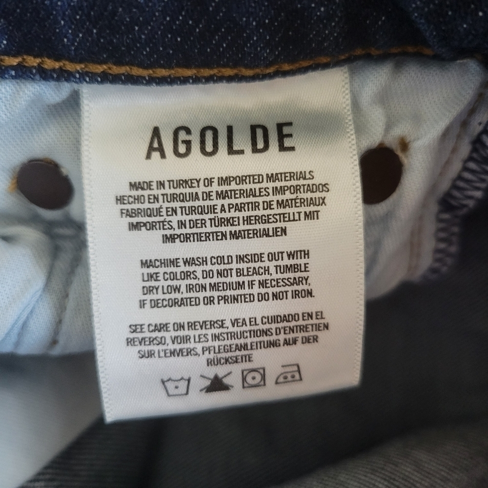 Agolde Sophie Mid-Rise Skinny Jean in Cabana Wash Size 26 - Picture 10 of 11